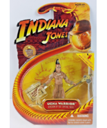 Indiana Jones Ugha Warrior 4&quot; Action Figure MOC 2008 Hasbro Crystal Skul... - £17.17 GBP