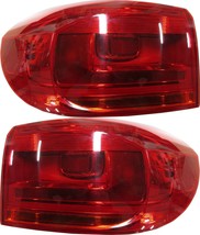 Fits Volkswagen Tiguan 2012-2017 Outer Taillights Tail Lights Lamps Pair - $185.12