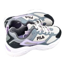 FILA Sneakers Women&#39;s 6 Envizion Athletic Purple Activewear Leather Tenn... - £33.71 GBP