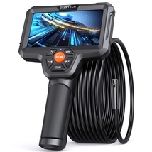 DEPSTECH 5&quot; IPS Display Endoscope, Dual Lens Inspection Camera with Ligh... - £187.41 GBP