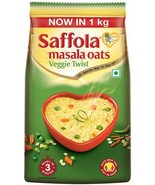Saffola Masala Oats, Veggie Twist, 1 kg (Free shipping world) - £28.90 GBP