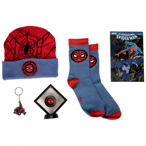 Spider-Man 60th Anniversary Kid&#39;s Winter Bundle Collection Multi-Color - £38.30 GBP