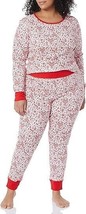 Amazon Essentials Women’s Christmas Soft Knit Long Pajama Set Size 4XL 2... - $23.17