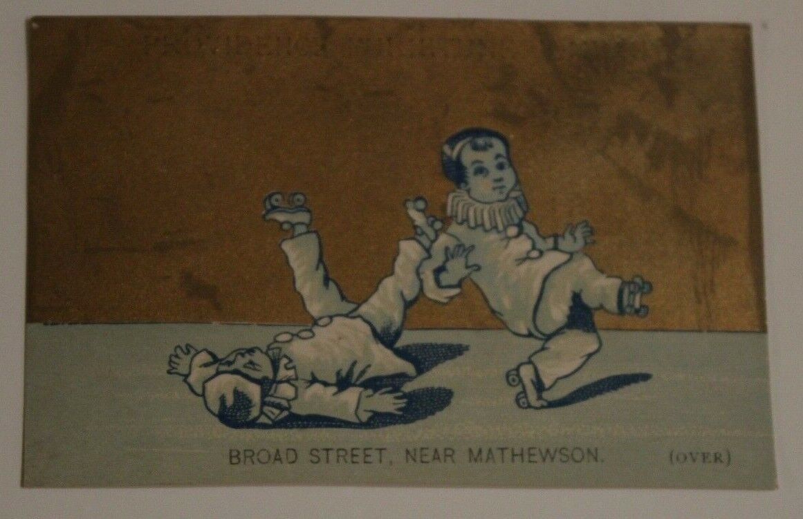 Victorian Trade Card Broad Street Near Mathewson Providence Furniture Co... - £5.95 GBP