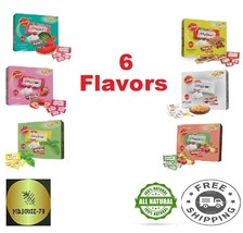 100 Pcs Chewing Gum Sharawi 6 flavor Pieces (Original) علكة شعراوي - £8.15 GBP