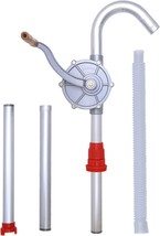 Locci Barrel Pump 15 to 55 Gallon Drum Pump Rotary Hand Pump, Hydraulic Fluid - £35.40 GBP