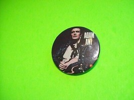 Adam Ant With Guitar Original Metal Badge Pinback New Wave Pop Adam And ... - £5.44 GBP