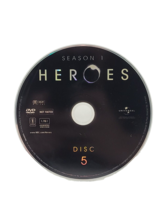 Heroes Season 1 Disc 5 DVD Disc Replacement TV Show - £3.88 GBP