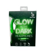 Bass Jaxx Glow in the Dark Headphones w/Built in Mic (GREEN) - £14.70 GBP