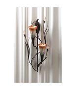 DAWN LILIES CANDLE WALL SCONCE - $31.00