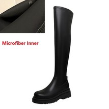 Women&#39;s High boots Over the Knee Street Style Platform Boots Warm Winter Shoes S - £106.30 GBP