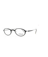 Silhouette TITAN DYNAMICS 2877 Black Shadow Oval Titanium Eyeglasses 406... - $179.55