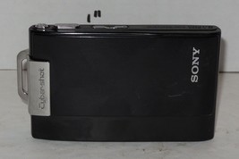 Sony Cyber-shot DSC-T200 8.1MP Digital Camera - Black Tested Works - £79.12 GBP
