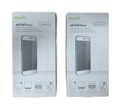 Moshi Airfoil Glass Screen Protector for iPhone 6 / 6s Pack of 2 - $15.83