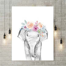 5D Diamond Painting Elephant With Garland - $15.60+