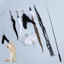 Feather Frenzy Telescopic Cat Toy Set - £10.96 GBP
