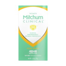 Mitchum Women&#39;s Deodorant by Mitchum, Clinical, Soft, Solid Antiperspirant Deodo - £17.57 GBP