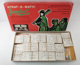 Vintage STRAT O MATIC Baseball Simulation Game Complete In Box ALL 1983 ... - £159.93 GBP