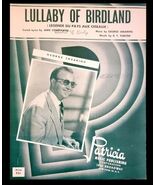 Vintage Sheet Music Lullaby Of Birdland by George Smearing - $10.12