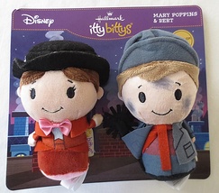 Hallmark Itty Bittys Disney Mary Poppins &amp; Bert Plush Set  - £15.58 GBP