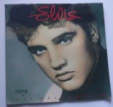 Vintage Elvis Presley 12 Month Calendar 1991 Complete - £7.44 GBP