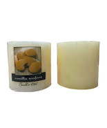 Candle-lite Candle - Vanilla &amp; Wafers 3&quot; x 3&quot; Pack of 2 - £18.67 GBP