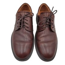 Ecco Mens Arlanda Derby Dress Shoes Brown Round Toe Lace Up Low Top US 9... - £35.37 GBP