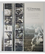 2002 USPS Stamp 10 per Sheet American Film Making Behind the Scenes MMH B9 - £14.90 GBP
