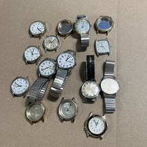 Lot Of Watches Timex Watches And Cases For Parts / Repair - £29.38 GBP