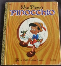 Walt Disney’s Pinocchio – A Little Golden Book – 1978 – Gdc –Classic Walt Disney - £7.11 GBP