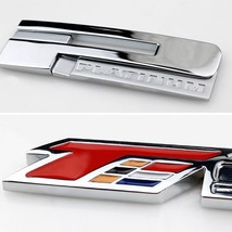 DSYCAR 1Pcs 3D  PLATINUM Car Side  Rear Trunk Emblem  Sticker Decals for Cadilla - £100.90 GBP