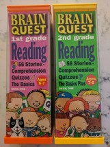 Brain Quest Grade 1 &amp; 2 Reading - Stories, Comprehension, Quizzes - £17.54 GBP