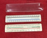 2 Charrette England Architect Scale Ruler 281908 &amp; 281905 Metric Armstro... - £15.02 GBP