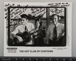 Il Caldo Club Di Cowtown Autografo Firmato 8x10 B&amp;w Promo Foto Tob - £50.74 GBP