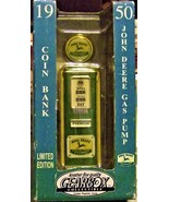 John Deere  Gas Pump Bank - Collectible gas pump 1950 replica by Gearbox - $29.00
