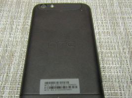 HTC ONE V BATTERY Battery Cover Back Door black - £7.70 GBP