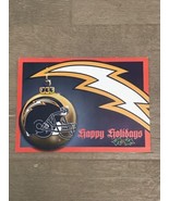 1998 San Diego CHARGERS STH Team Issued Christmas Card Ryan Leaf Rookie ... - €17,28 EUR