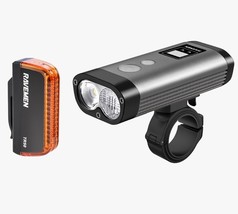 NEW Ravemen LS25 PR1200 + TR50 Dual LED Light Set - Rechargeable - Head and Tail - £85.77 GBP