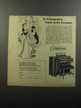 1956 Baldwin Orga-sonic Spinet Organ Ad - If cleopatra had only known - £14.49 GBP