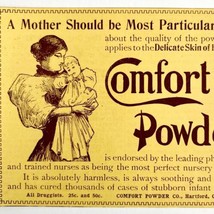 Comfort Baby Powder 1897 Advertisement Victorian Nursery Medical DWFF19 - £13.76 GBP