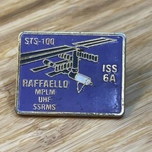 NASA Space Shuttle Endeavour STS-100 Lapel Pin Raffaello ISS 6A KG JD - $19.80