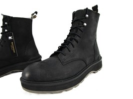 Sorel Hi-Line Lace-Up Leather Ankle Boot Women&#39;s Black Waterproof Footwear - $79.20+