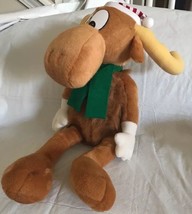 1996 large 23&quot; MACY BULLWINKLE MOOSE PLUSH n ROCKY SQUIRREL Chiristmas D... - £11.16 GBP