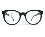 Diesel DL5156 col.001 Eyeglasses Frames Black Round Full Rim Horn Rim 51... - $60.56