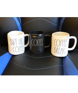 3 ea Rae Dunn Coffee Coffee Miugs - £3.93 GBP