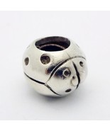 Pandora Sterling Silver Ladybug Charm Bead #790135 Retired - £19.61 GBP