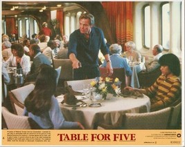 Table For Five 8x10 inch photo Jon Voight &amp; kids at dinner table on cruise ship - £9.38 GBP