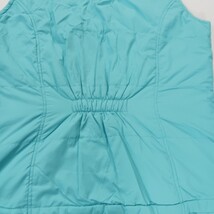 Adiktd RN#100306 Women's Turquoise Full Zip Sleeveless Vest Size Medium image 3