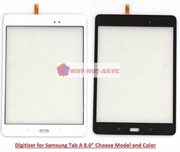 Outer Touch Glass Screen Digitizer Replacement part for Samsung Galaxy T... - £27.69 GBP