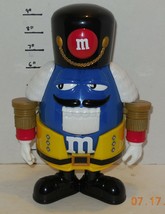 M &amp; M&#39;s Nutcracker Sweet Candy Dispenser Limited Series Holiday XMAS Blue Yellow - £19.37 GBP